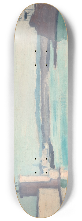 Albert Marquet - Marseille, le pont transbordeur 8.25 inch art skate deck