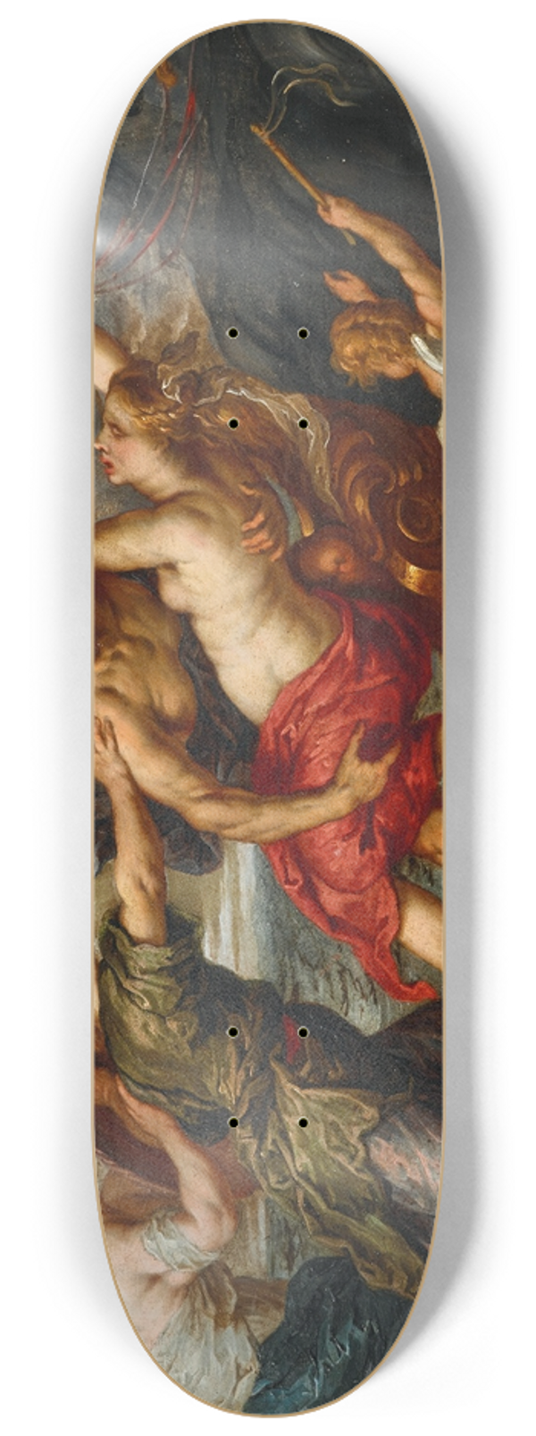 Follower of Peter Paul Rubens - The Abduction of Proserpina 8.25 inch art skate deck
