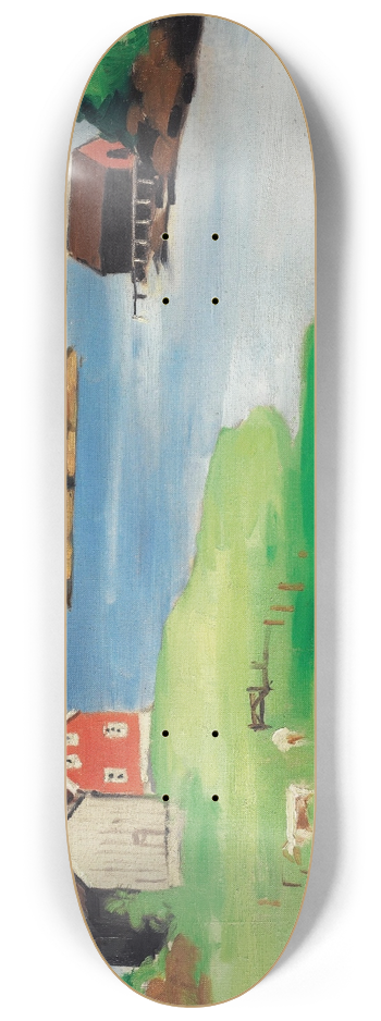 Albert Marquet - Pturages, Hesnes 8.25 inch art skate deck