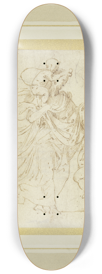 Fra Bartolomeo - Allegory of Charity 8.25 inch art skate deck