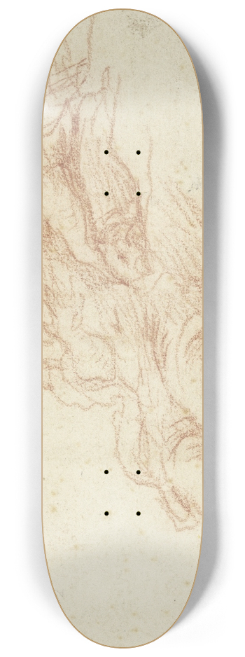Francesco Albani - Atoning Magdalene 8.25 inch art skate deck