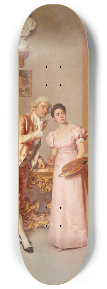 Francesco Beda - Finishing Touches 8.25 inch art skate deck