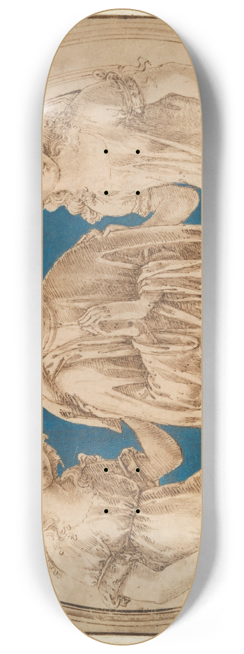 Francesco di Giorgio Martini - Design for a Wall Monument 8.25 inch art skate deck