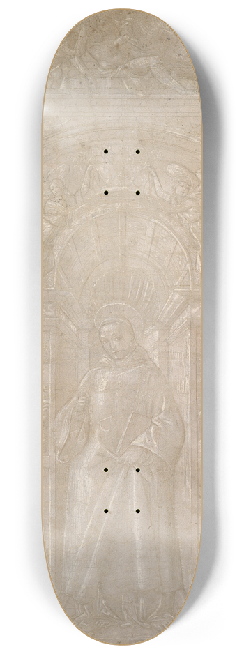 Francesco di Paolo da Montereale - Saint Leonard and Four Episodes from His Life 8.25 inch art skate deck