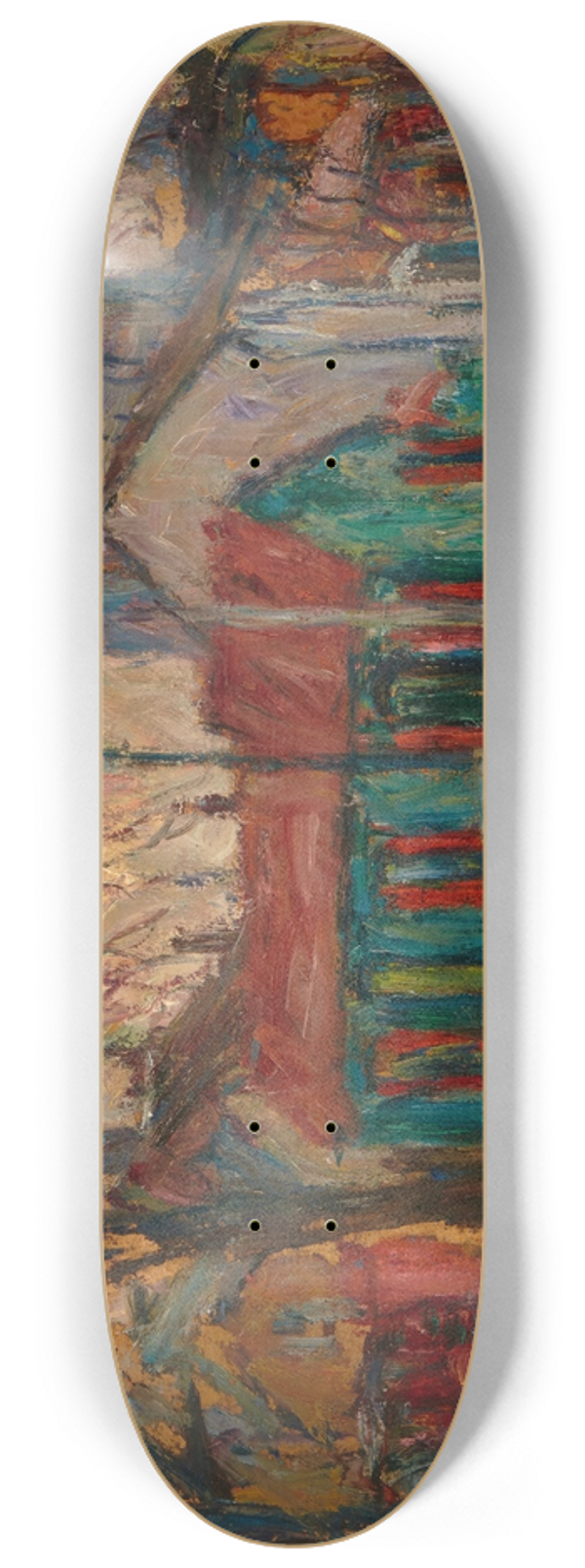 Abraham Manievich - Quiet street 8.25 inch art skate deck