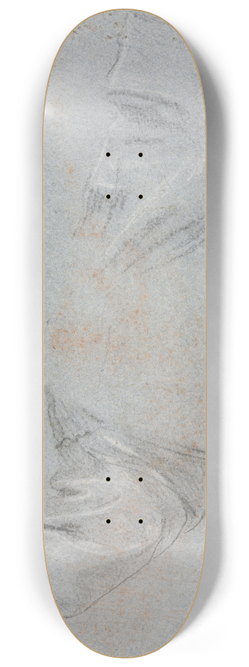 Francesco Lorenzi - Drapery study 8.25 inch art skate deck