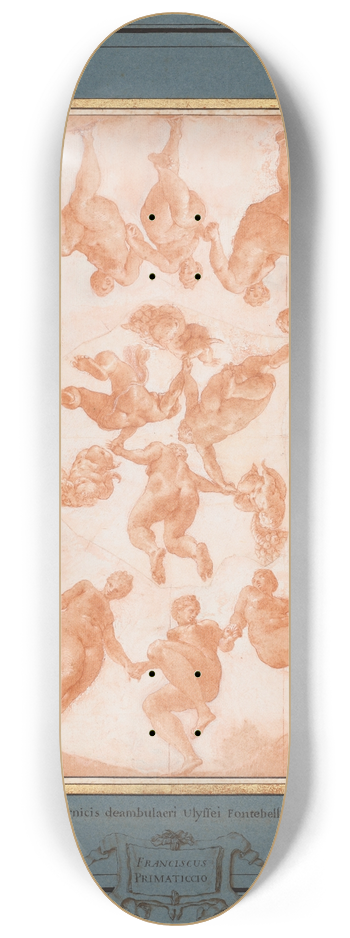 Francesco Primaticcio - Dance of the Hours 8.25 inch art skate deck