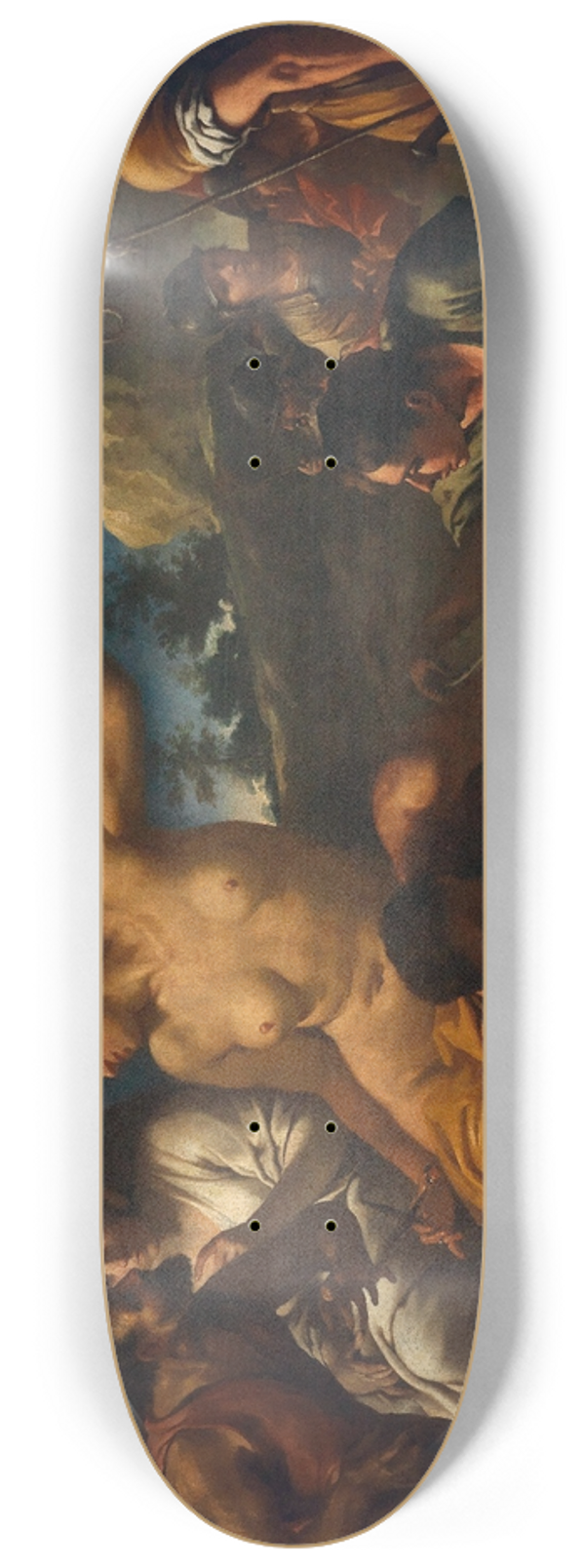 Francesco Stringa - Samson and Delilah 8.25 inch art skate deck