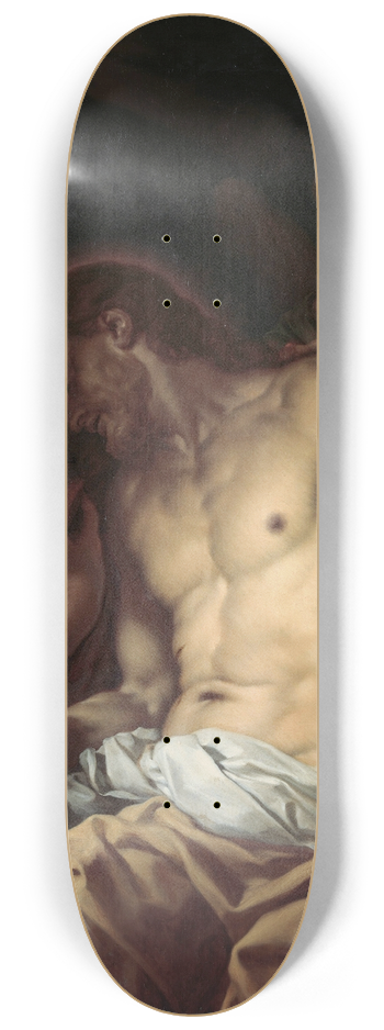 Francesco Trevisani - Dead Christ Supported by Angels 8.25 inch art skate deck