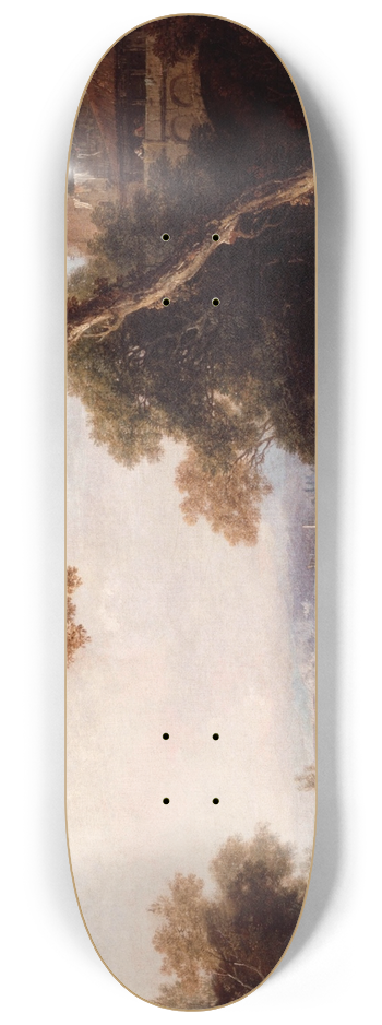 Francesco Zuccarelli - Landscape 8.25 inch art skate deck