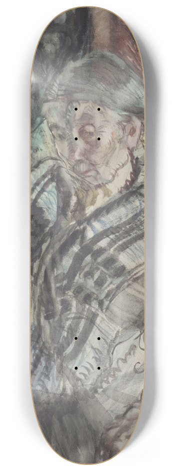 Frances Hodgkins - Breton Peasant 8.25 inch art skate deck