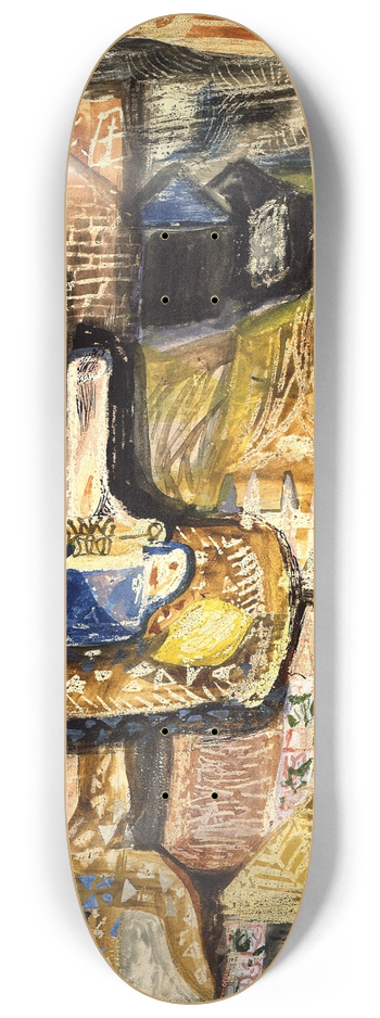 Frances Hodgkins - Reflections of home 8.25 inch art skate deck