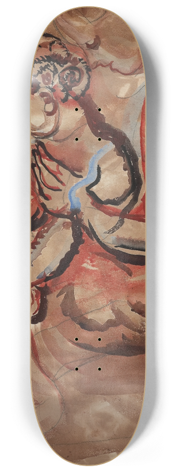 Frances Hodgkins - Untitled [Mother and child] 8.25 inch art skate deck