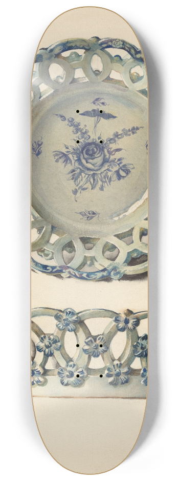 Frances Lichten - Fruit Basket 8.25 inch art skate deck