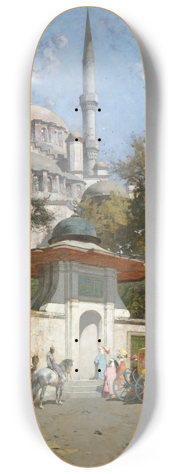 Alberto Pasini - A Mosque 8.25 inch art skate deck