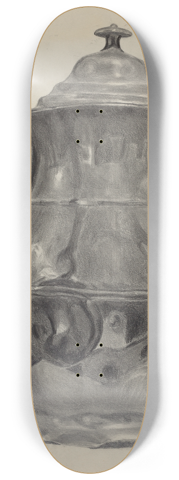 Francis Borelli - Pewter Pitcher 8.25 inch art skate deck