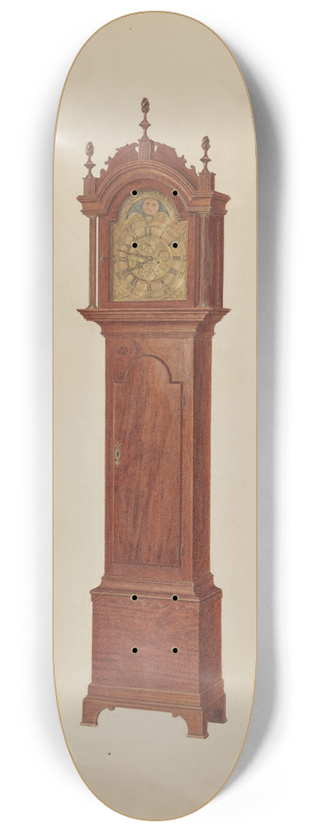 Francis Borelli - Tall Clock 8.25 inch art skate deck