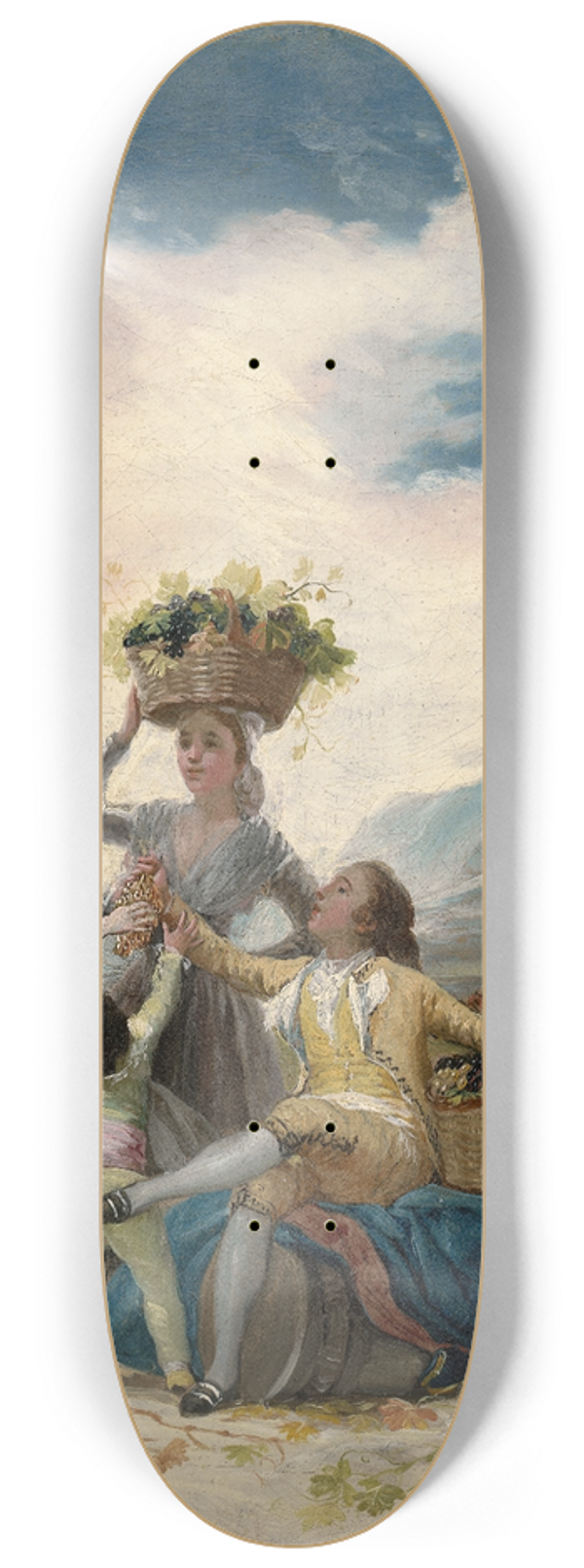 Francisco de Goya - Autumn 8.25 inch art skate deck