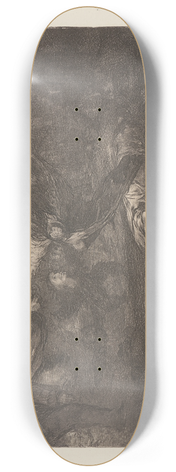 Francisco de Goya - God Creates Them and They Join up Together (Dios los Cria y Ellos Se Juntan) 8.25 inch art skate deck