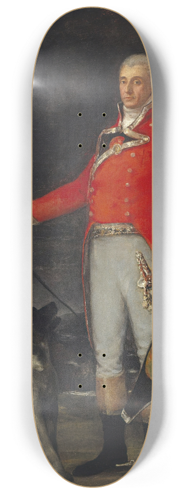 Francisco de Goya - Ortrait of Don Tadeo Bravo De Rivero 8.25 inch art skate deck