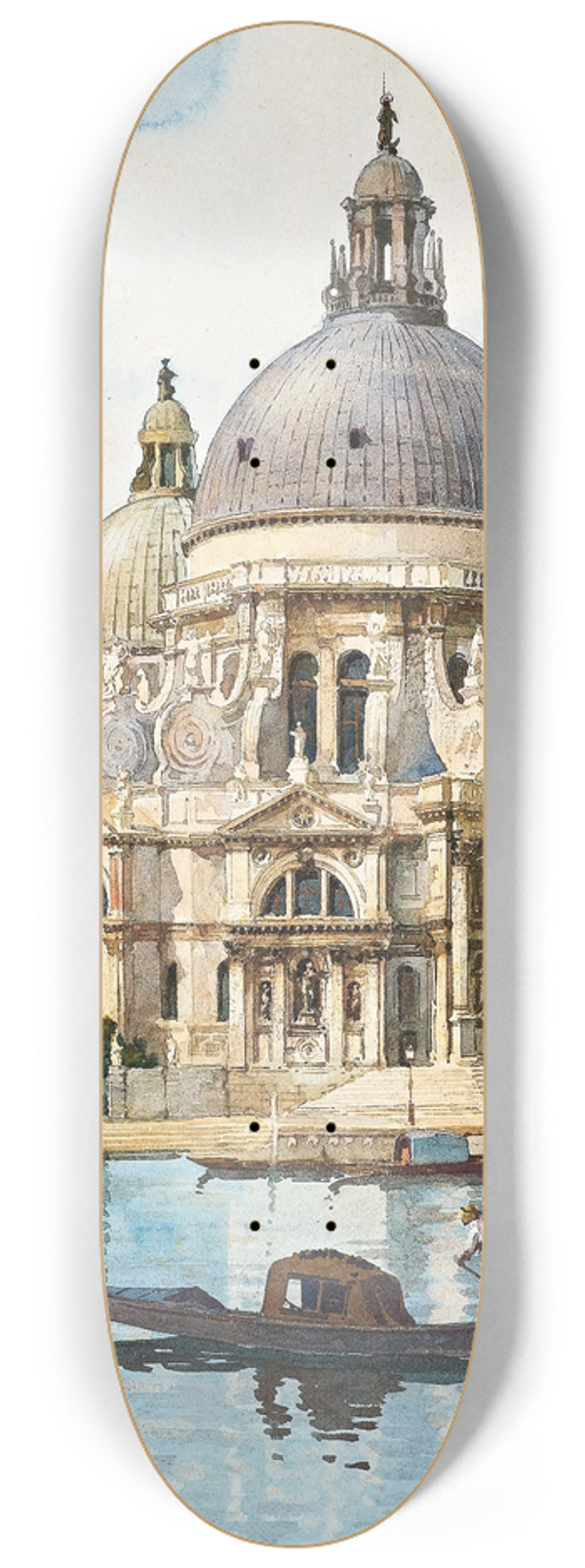 Alberto Prosdocimi - Santa Maria Della Salute 8.25 inch art skate deck