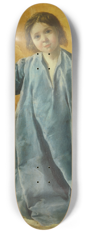Francisco de Zurbarn - The Infant Christ 8.25 inch art skate deck