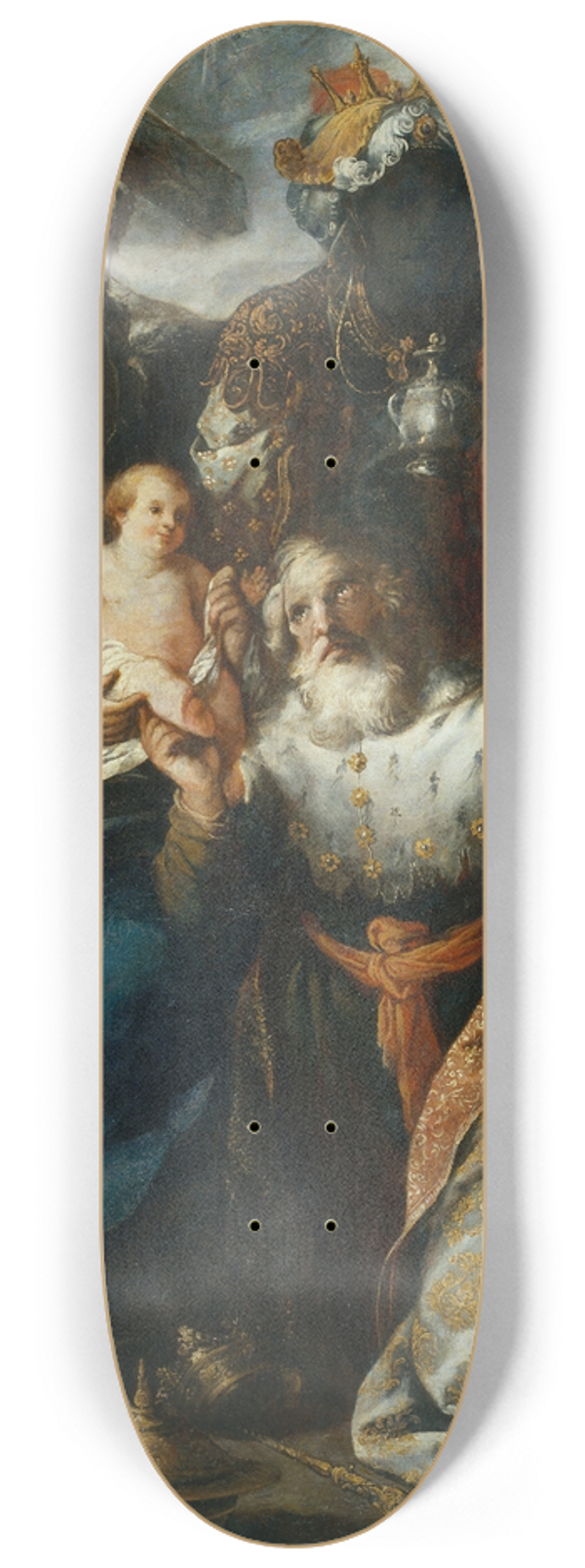 Francisco Herrera The Elder - Epiphany 8.25 inch art skate deck