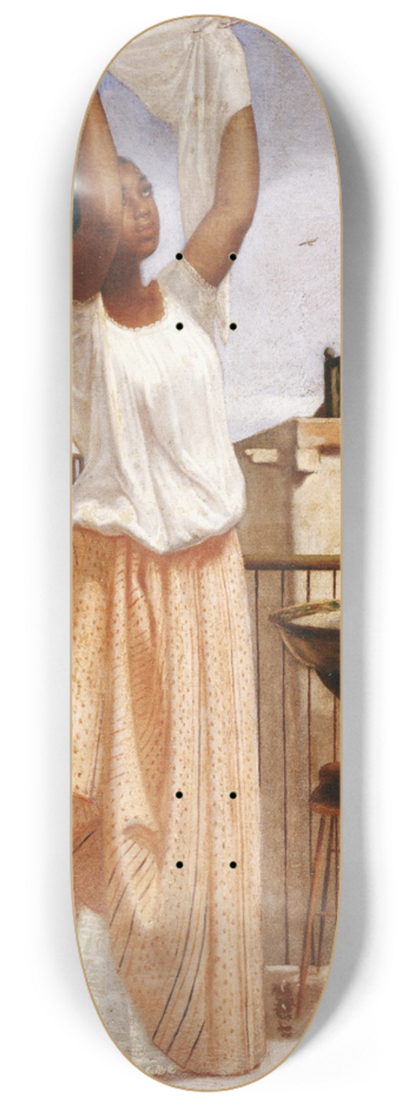 Francisco Laso - The Laundress 8.25 inch art skate deck