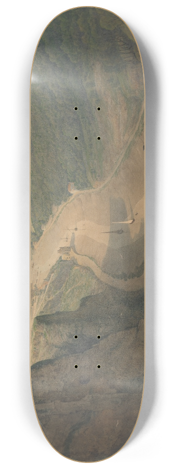 Francis Danby - The Avon Gorge, Looking toward Clifton 8.25 inch art skate deck