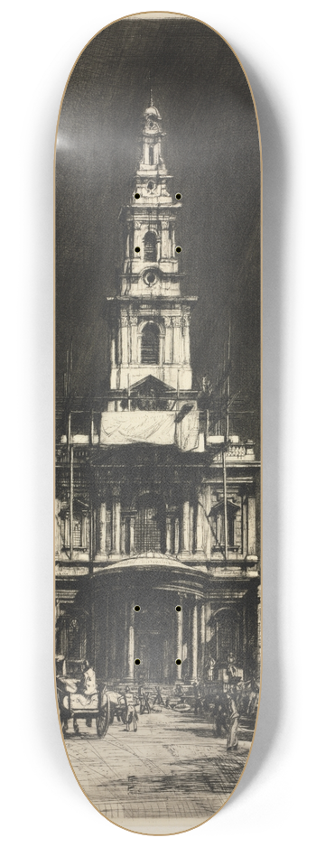 Francis Dodd - Strand with Sky 8.25 inch art skate deck