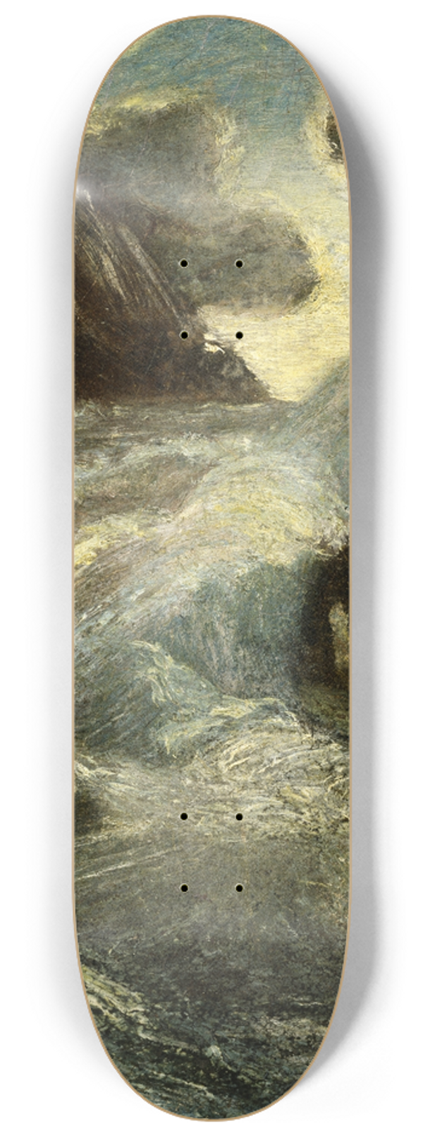 Albert Pinkham Ryder - Lord Ullins Daughter 8.25 inch art skate deck