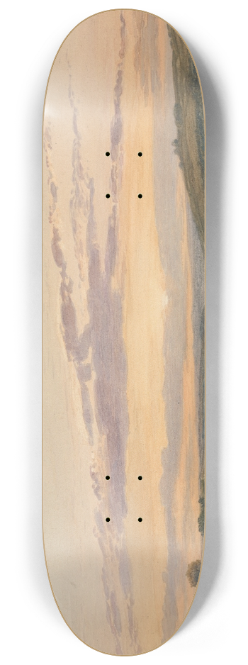 Francis Oliver Finch - The Shepherd  Evening 8.25 inch art skate deck