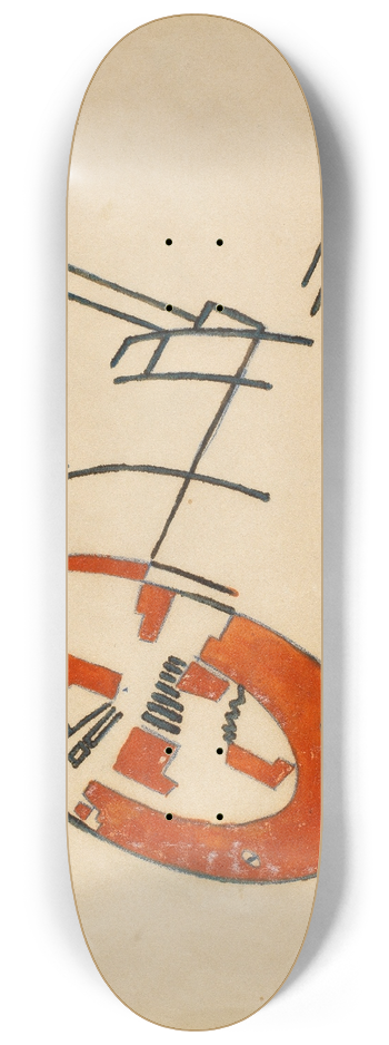 Francis Picabia - Sans titre 8.25 inch art skate deck