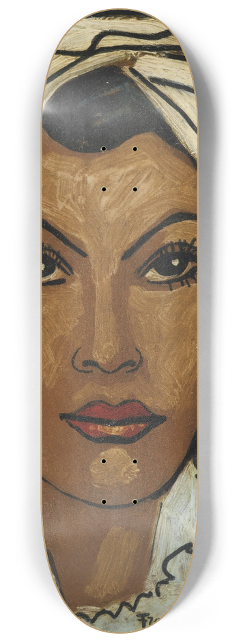 Francis Picabia - Sans titre (Visage de femme) 8.25 inch art skate deck