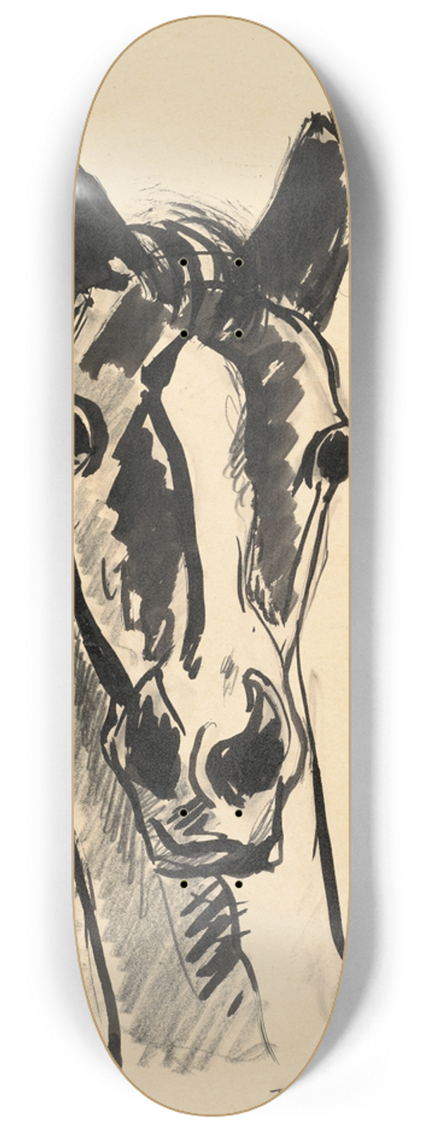 Francis Picabia - Tte de cheval 8.25 inch art skate deck