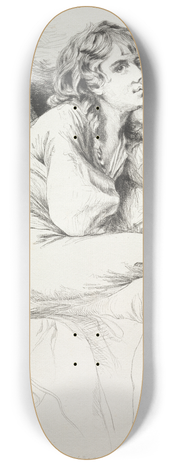 Francis Seymour Haden - Thomas Haden of Derby 8.25 inch art skate deck