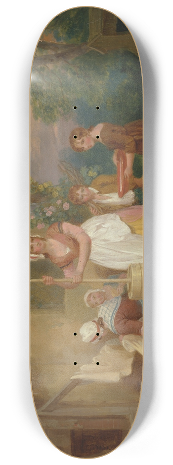 Francis Wheatley - Morning 8.25 inch art skate deck