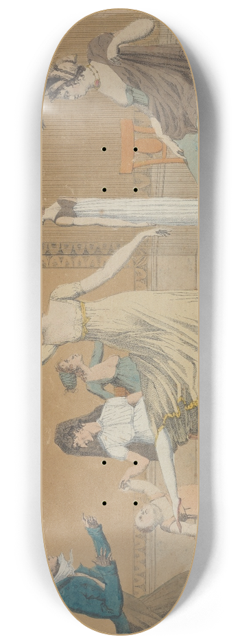 Aaron Martinet - La leon de danse 8.25 inch art skate deck