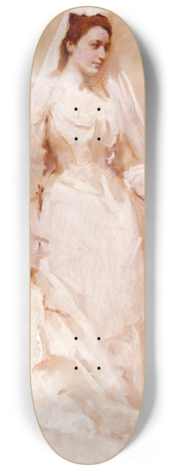 Abbott Handerson Thayer - A Bride 8.25 inch art skate deck