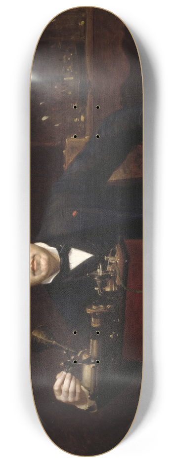 Abraham Archibald Anderson - Thomas Alva Edison 8.25 inch art skate deck