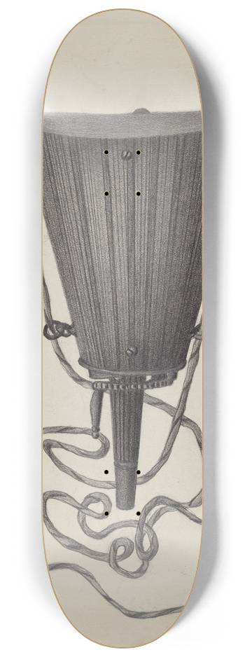 Aaron Fastovsky - Powder Flask 8.25 inch art skate deck