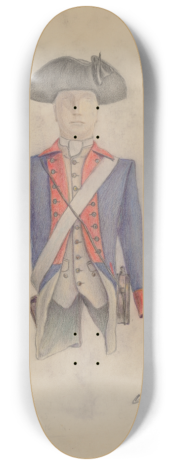 Aaron Fastovsky - Uniform 8.25 inch art skate deck