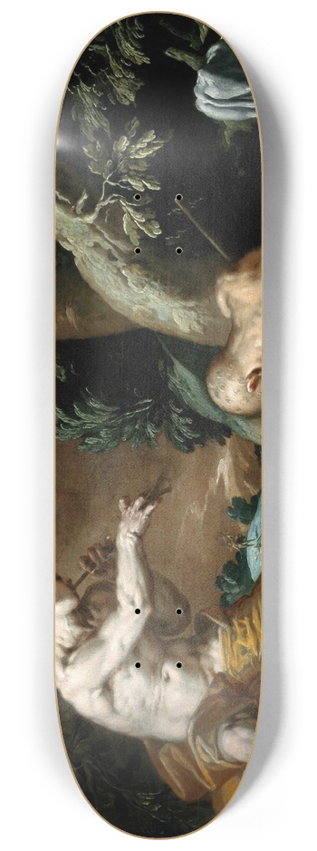 Abraham Bloemaert - Mercury, Argus and Io 8.25 inch art skate deck
