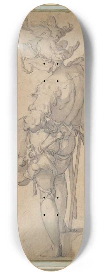Abraham Bloemaert - StandingSoldier 8.25 inch art skate deck