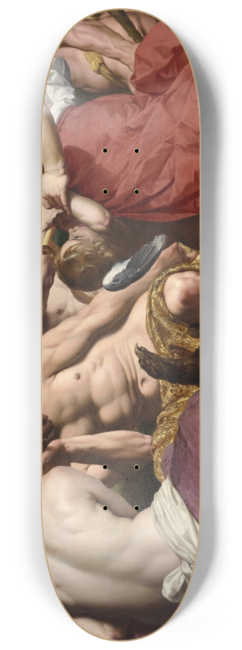 Abraham Janssens - Jupiter Rebuked By Venus 8.25 inch art skate deck