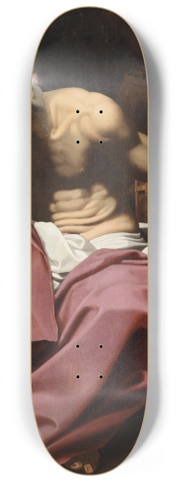Abraham Janssens - St Jerome 8.25 inch art skate deck