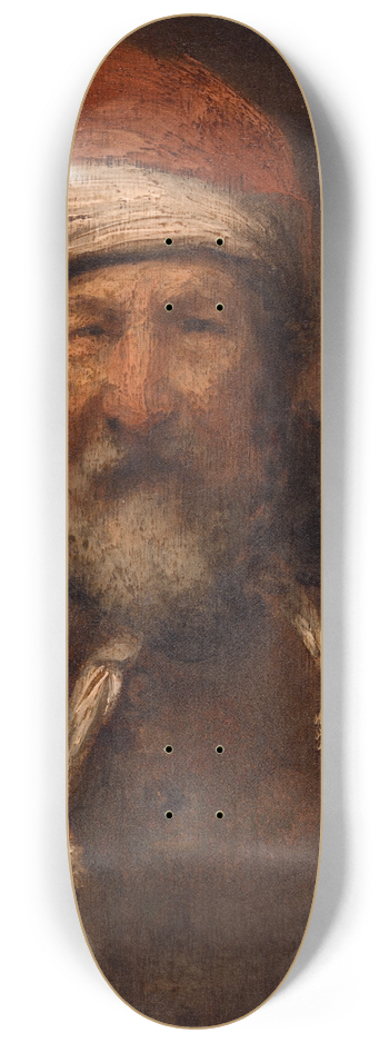 Abraham Van Dijck - An Old Man 8.25 inch art skate deck