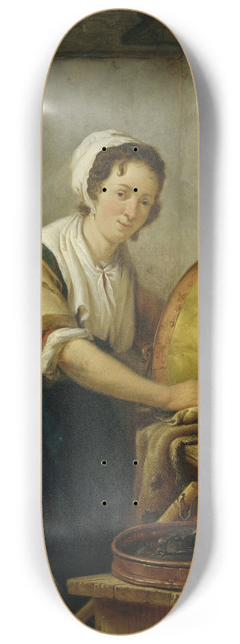 Abraham Van Strij - The Caldron Scrubber 8.25 inch art skate deck