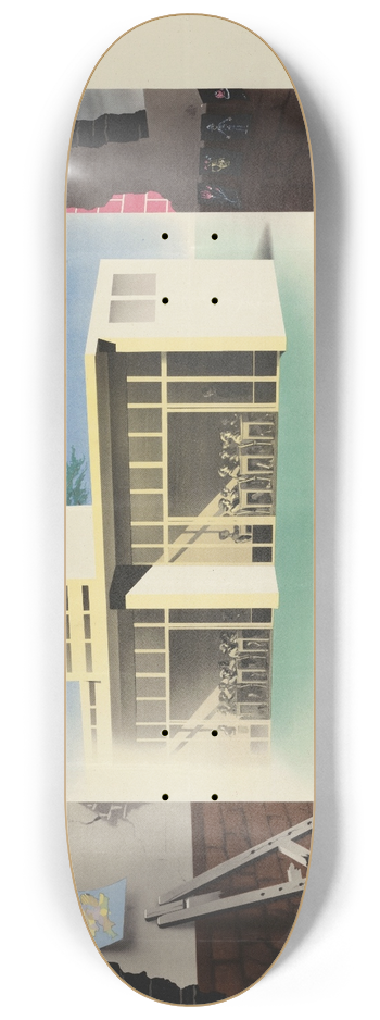 Abram Games - Your Britain  Fight For it Now 8.25 inch art skate deck