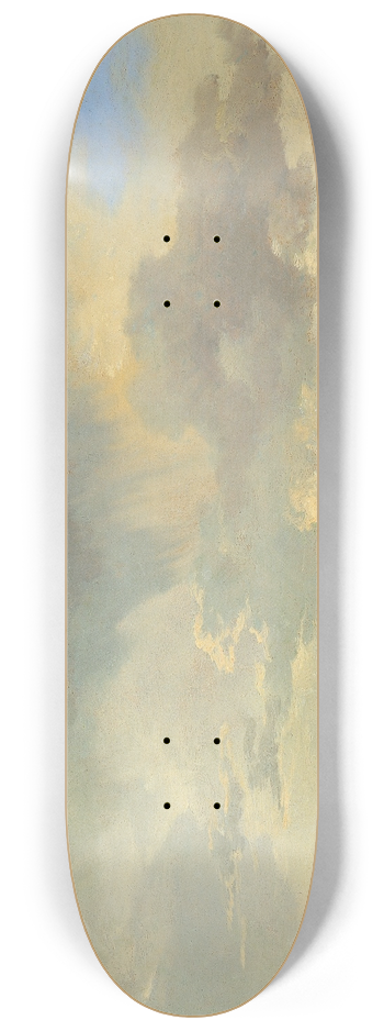 Adalbert Stifter - Wolkenstudie 8.25 inch art skate deck